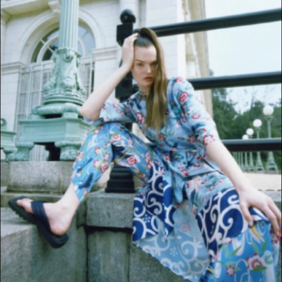 Zara printed pants. NWT - Picture 4 of 4